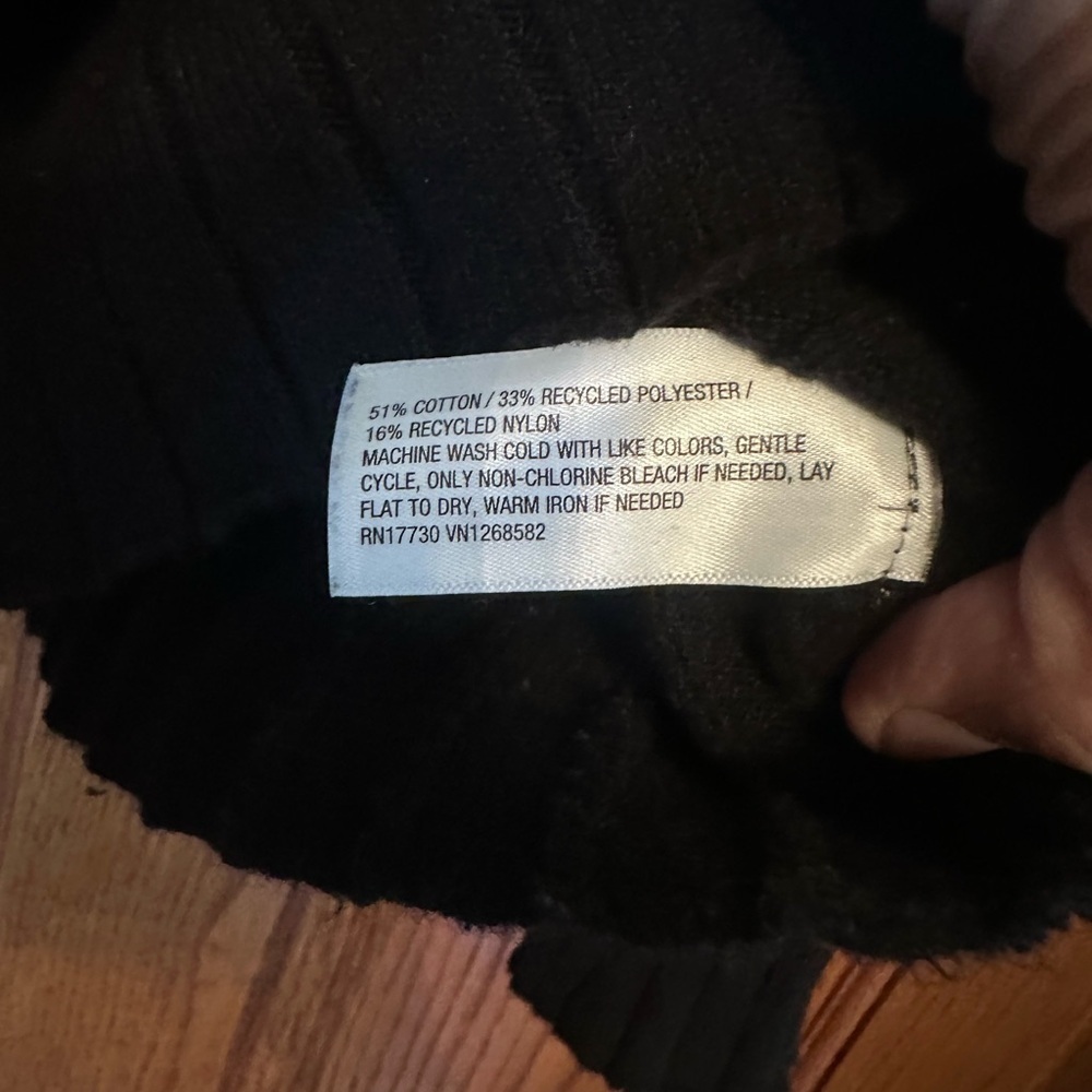 Universal Thread Black Ribbed Cardigan - Picture 4 of 6